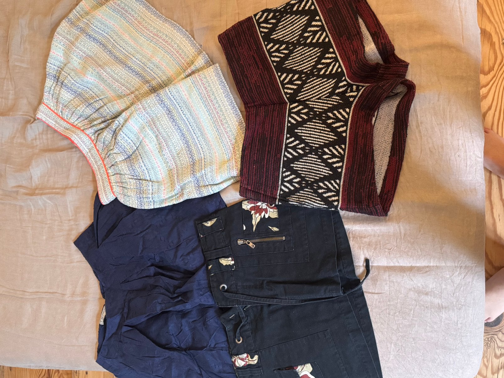 Set van 3 rokken + 1 korte broek, Kleding | Dames, Ophalen of Verzenden, Gedragen, Maat 34 (XS) of kleiner