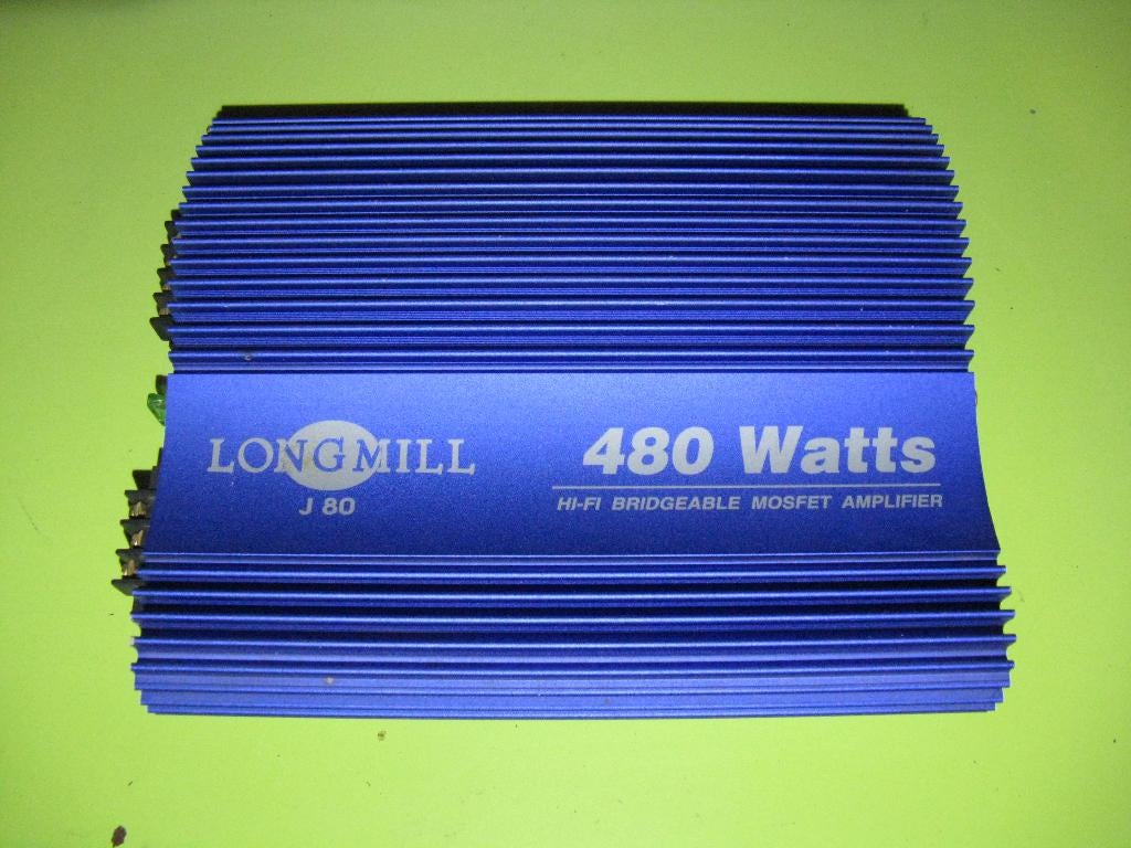 Amplificateur de voiture Longmill 480W, Enlèvement ou Envoi, Utilisé