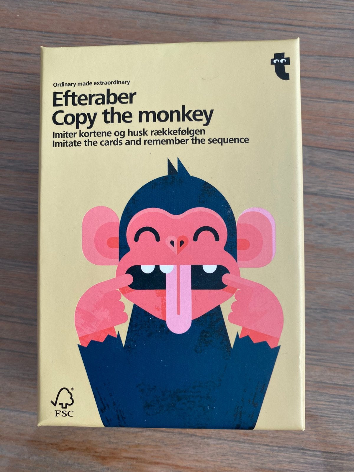 Kaartspel copy the monkey - aap de aap na, Hobby & Loisirs créatifs, Jeux de société | Autre, Enlèvement ou Envoi, Comme neuf