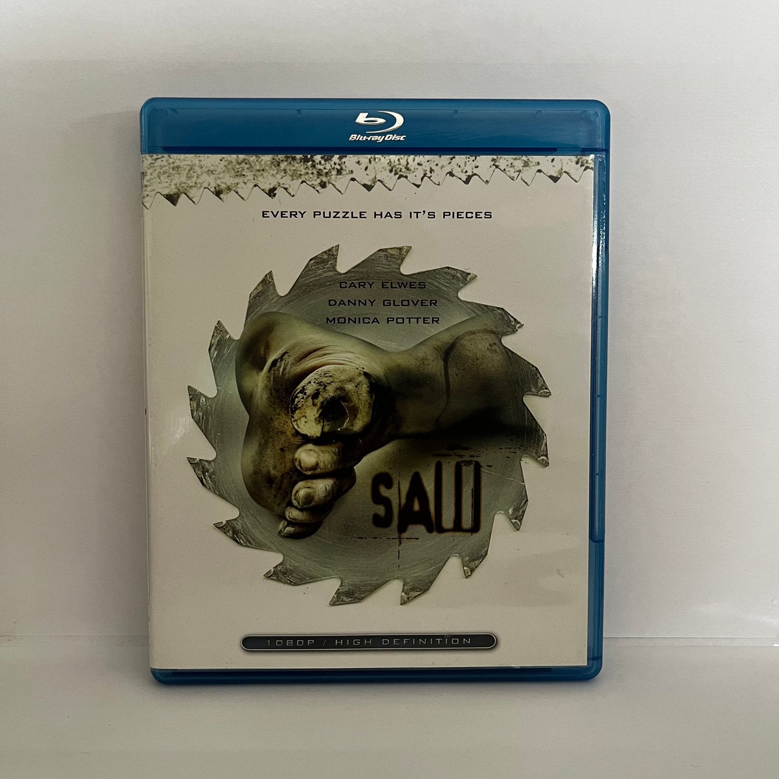 Saw (2004) Blu-ray, Cd's en Dvd's, Blu-ray, Zo goed als nieuw, Horror, Ophalen of Verzenden