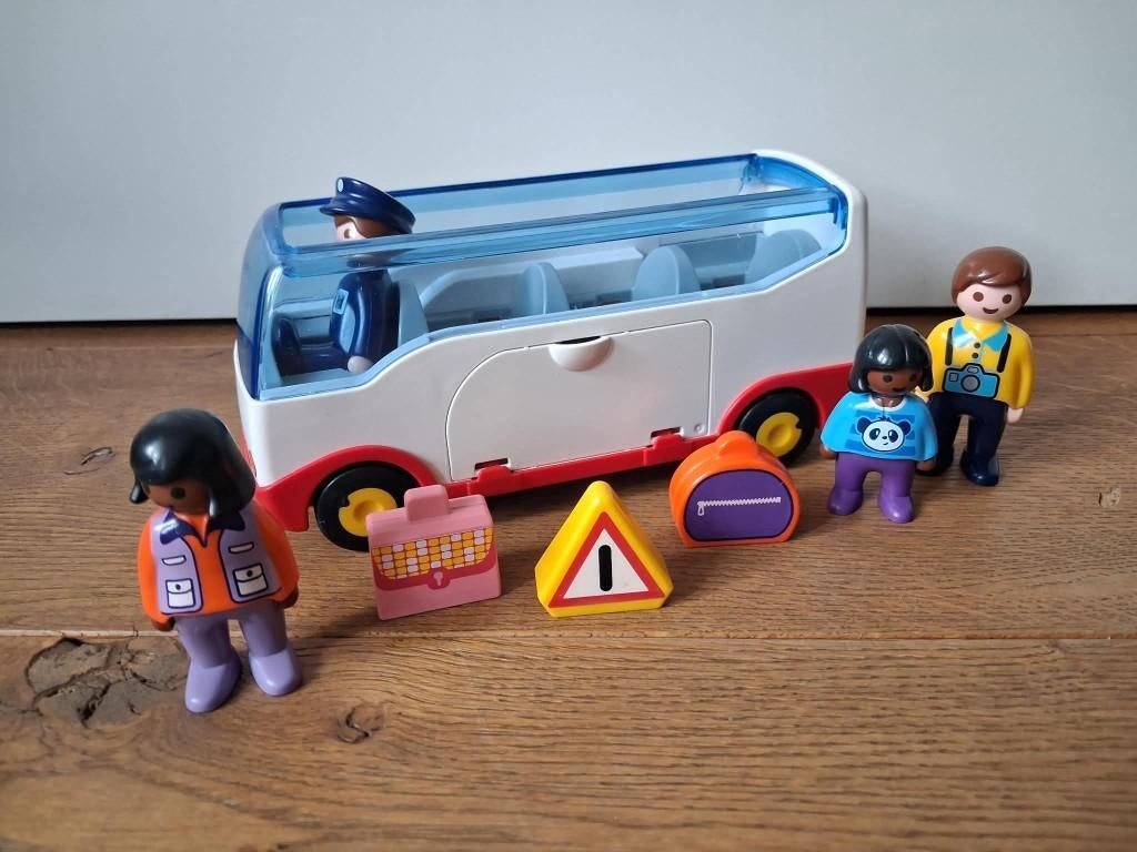 123 Playmobil bus, Enlèvement ou Envoi, Comme neuf