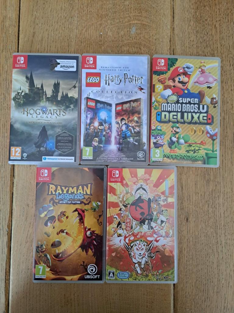 Switch-games (pakket van 5 games), Games en Spelcomputers, Games | Nintendo Switch, Ophalen of Verzenden, Zo goed als nieuw, Overige genres