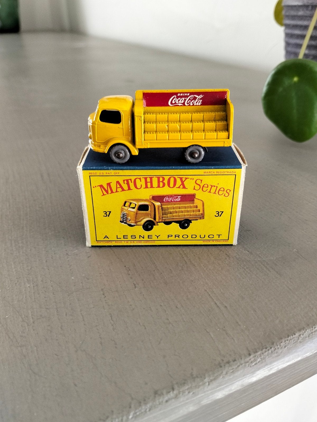 matchbox D-box n 37b Coca-Cola Lorry Lesney, Enlèvement ou Envoi, Lesney