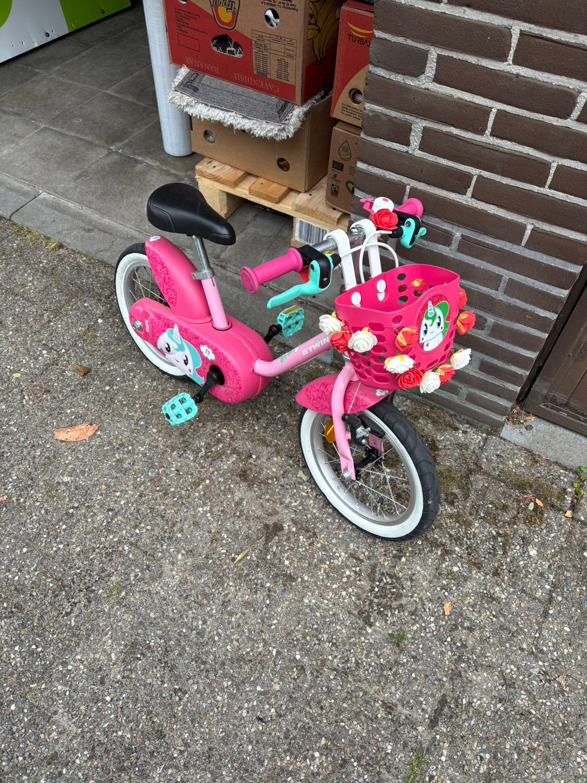 Kinder fiets tusset 3en 6 jaar oud, Enlèvement, Comme neuf, Moins de 16 pouces