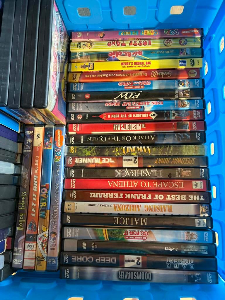 Dvds, Ophalen, Zo goed als nieuw