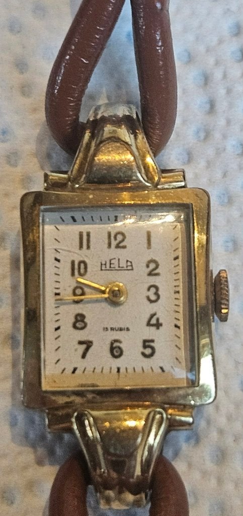 Montre  Hela Femme 15 Rubis Suisse Vintage Années 1940, Enlèvement ou Envoi