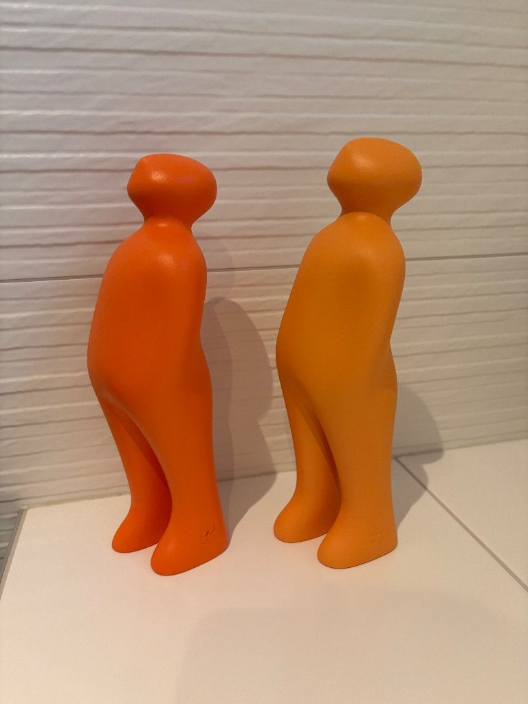 The visitor Guido deleu  smal 24 cm prijs stuk 118€ nieuw, Antiek en Kunst, Ophalen