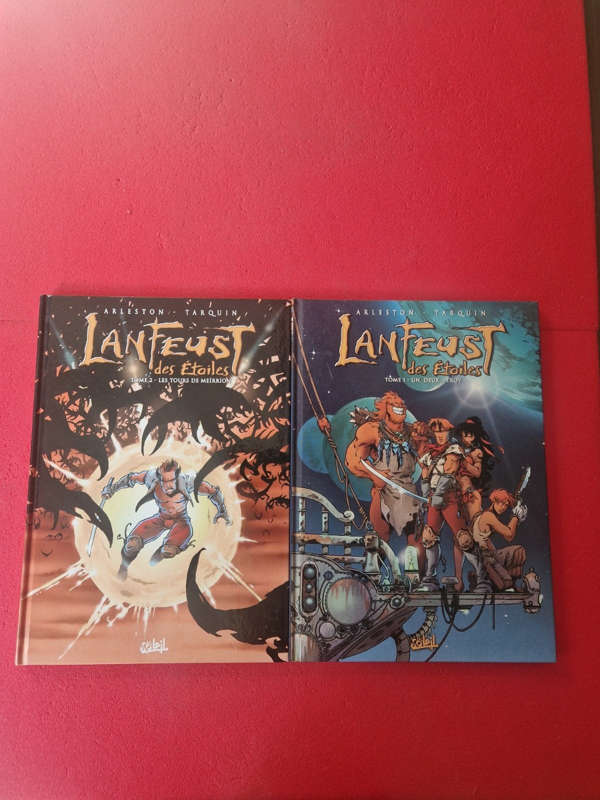 lot de 2 bd lanfeust des étoiles 1 et 2, Livres, Enlèvement ou Envoi