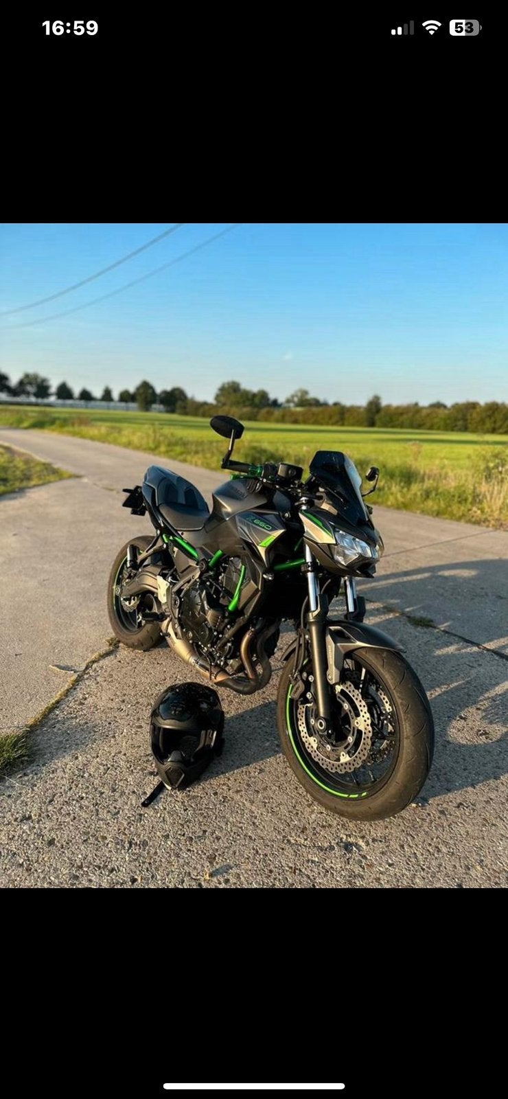 Kawasaki Z650 A2 performance pack– 2023, Motoren, Ophalen, Zo goed als nieuw
