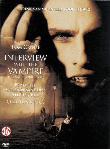 Interview with the Vampire (1994) Dvd Brad Pitt, Tom Cruise, CD & DVD, DVD | Horreur, Enlèvement ou Envoi, Espagnol, Vampires ou Zombies