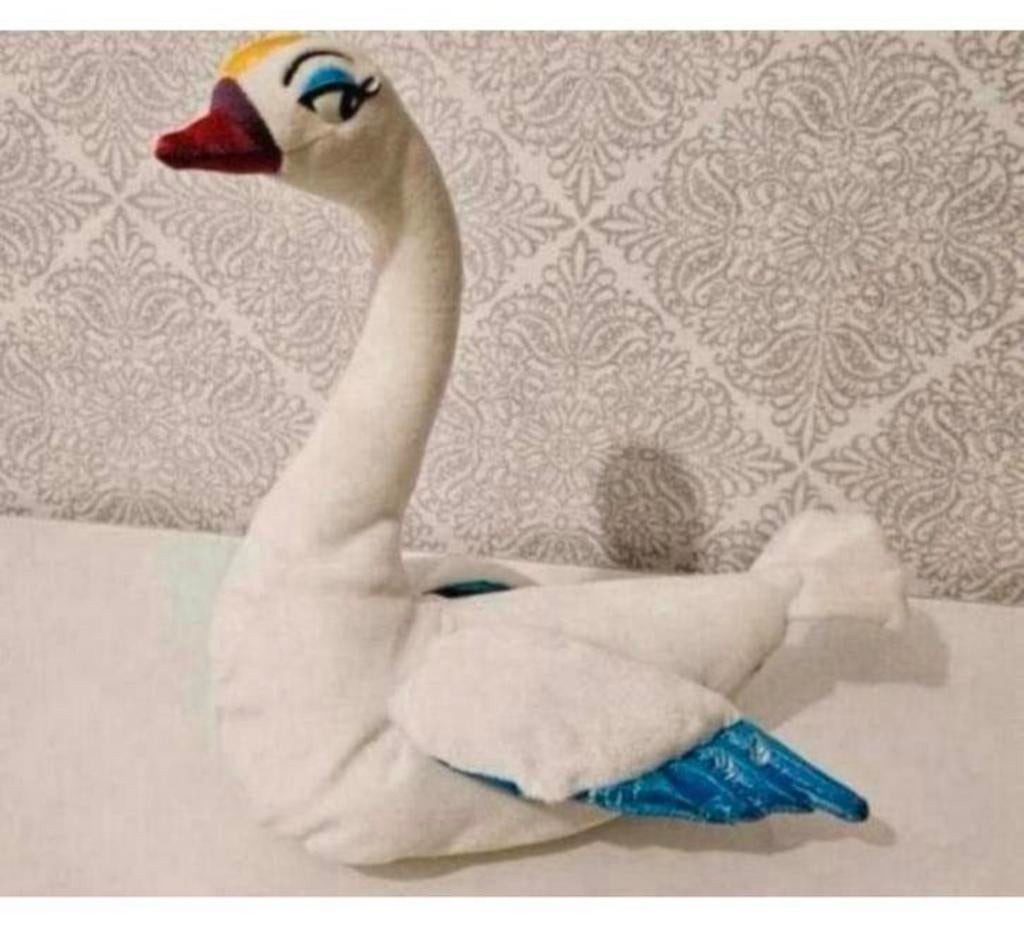 Zeldzaam Vintage Tyco 1994 The Swan Princess - zwaan plush, Ophalen of Verzenden, Zo goed als nieuw