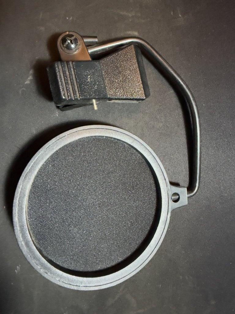 Microfoon popfilter met klem, Ophalen of Verzenden, Zo goed als nieuw, Overige typen
