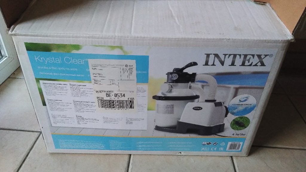 Pompe et filtre à sable Intex 26644GS, Jardin & Terrasse, Enlèvement, Utilisé, Filtre