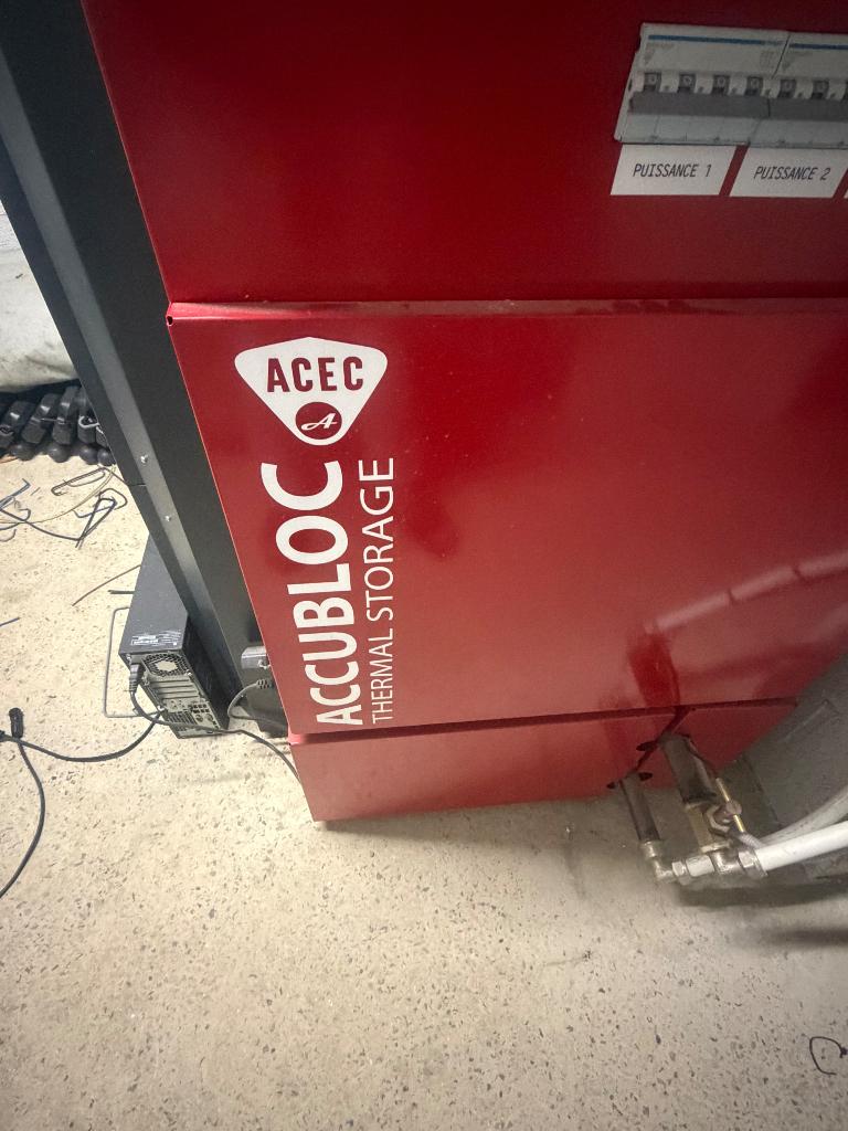 ACEC Accubloc 120 kWh - Stockage thermique pour panneaux sol, Ophalen, Zo goed als nieuw, Overige typen