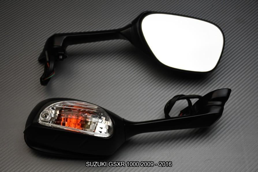 Rétroviseurs clignotants intégrés SUZUKI GSXR 1000 2009 2016, Enlèvement ou Envoi, Neuf