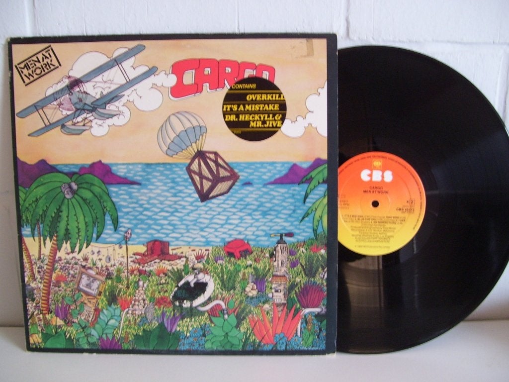 MEN AT WORK  cargo, LP, New wave, Ophalen of Verzenden, Zo goed als nieuw