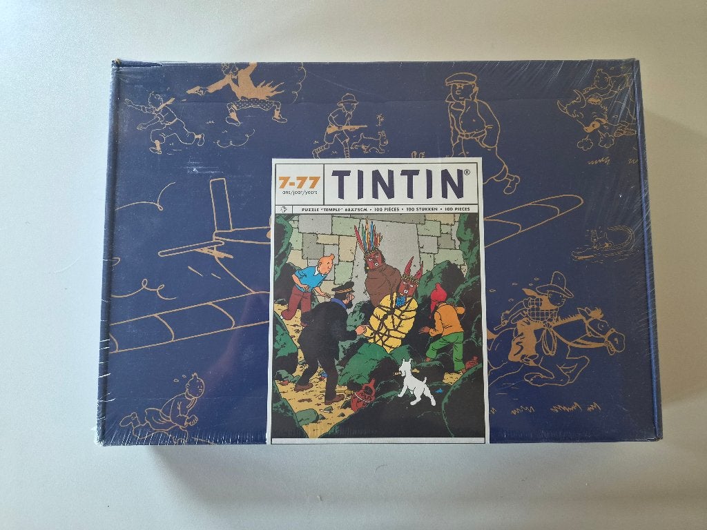 Puzzle Tintin/Tintin Moulinsart Le temple du soleil, Collections, Enlèvement ou Envoi, Tintin, Neuf, Livre ou Jeu