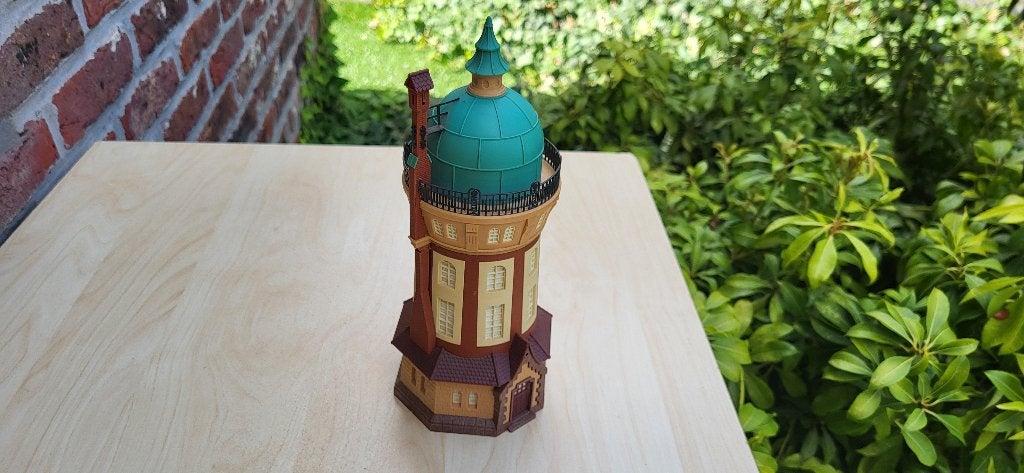 faller H0 120166 supermooie watertoren, Hobby en Vrije tijd, Ophalen of Verzenden, Zo goed als nieuw, Brug, Tunnel of Gebouw