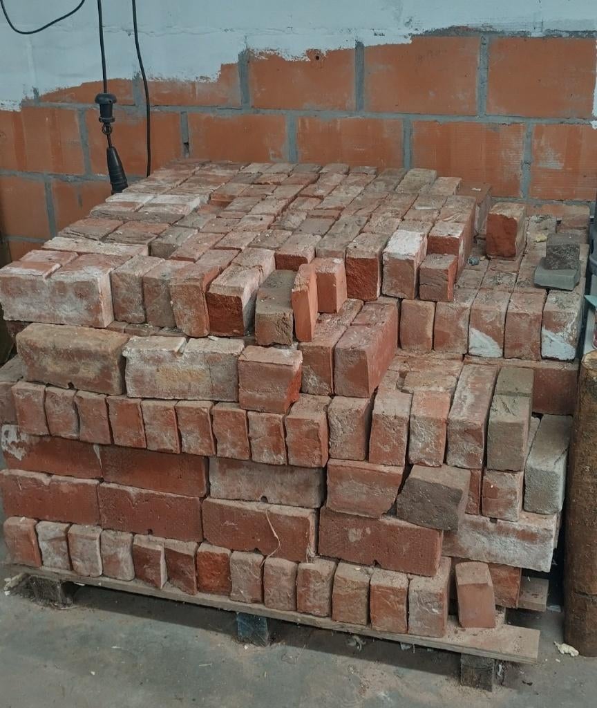 bakstenen Nelissen Baekelsysteem Oud-Haspengouw WV65, Doe-het-zelf en Bouw, Metselstenen, Ophalen, Nieuw, Bakstenen