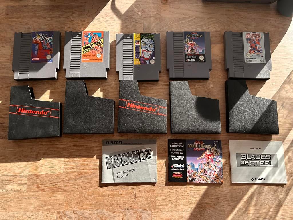 Nintendo NES games - 5 stuks, Ophalen of Verzenden, Zo goed als nieuw