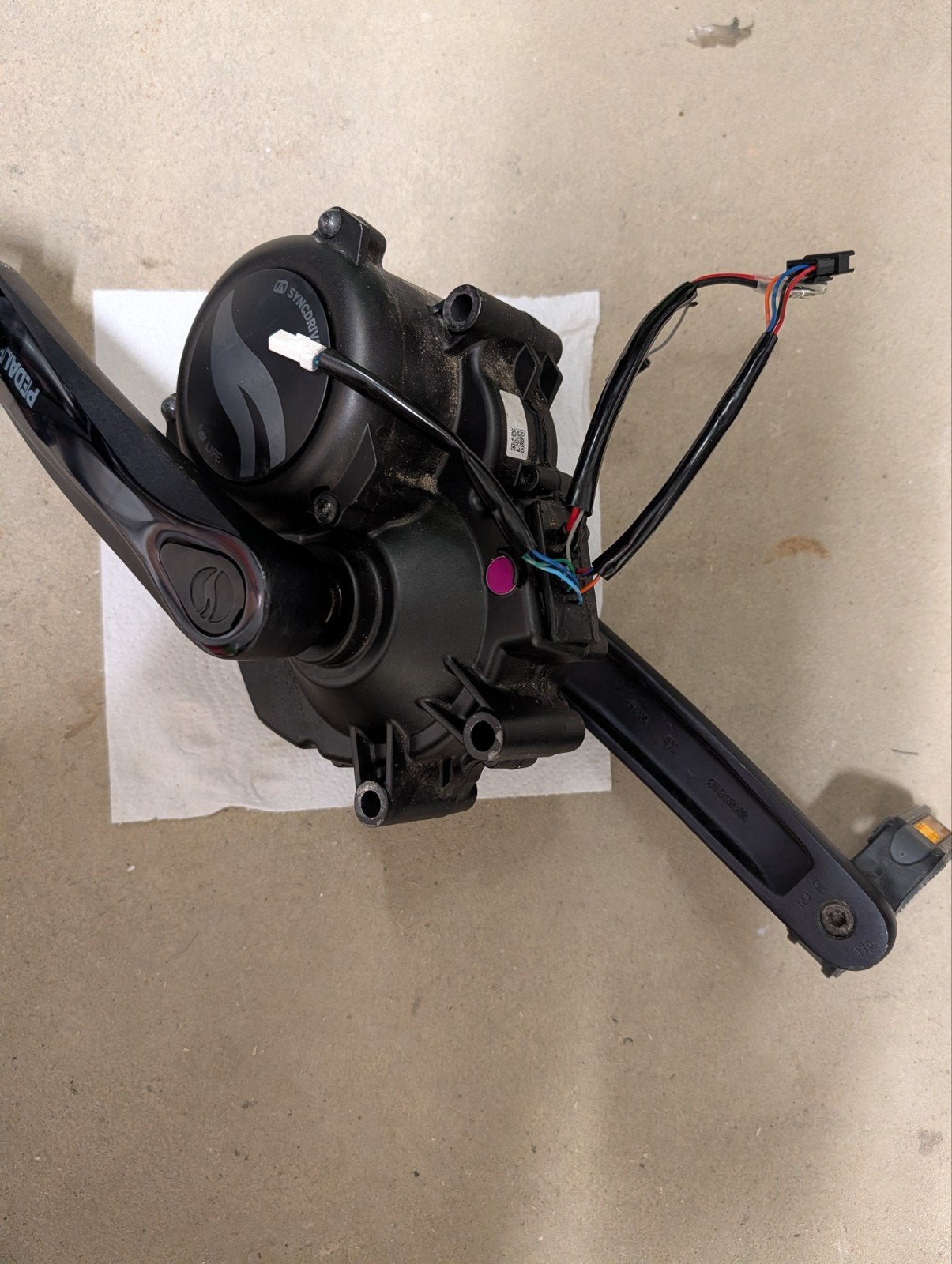 Motor Giant SyncDrive Life, Enlèvement, Giant