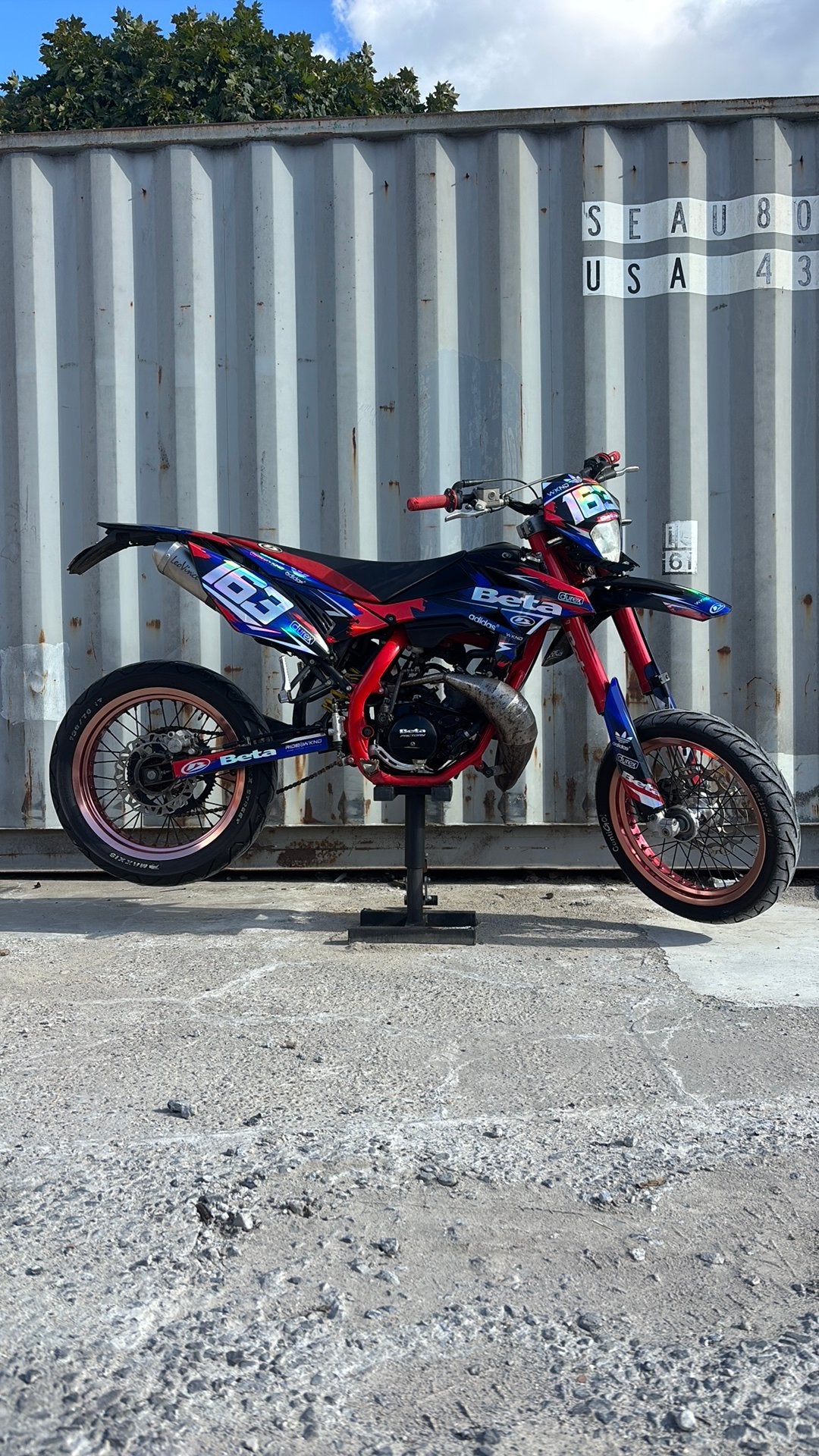 Beta 50 cc, Fietsen en Brommers, Ophalen, Zo goed als nieuw, 50 cc, 5 versnellingen
