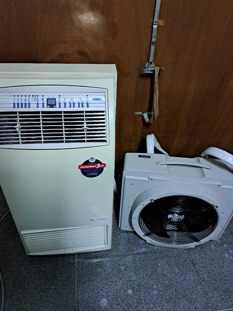 Climatiseur split mobile, Elektronische apparatuur, Airco's, Ophalen, Gebruikt, Mobiele airco