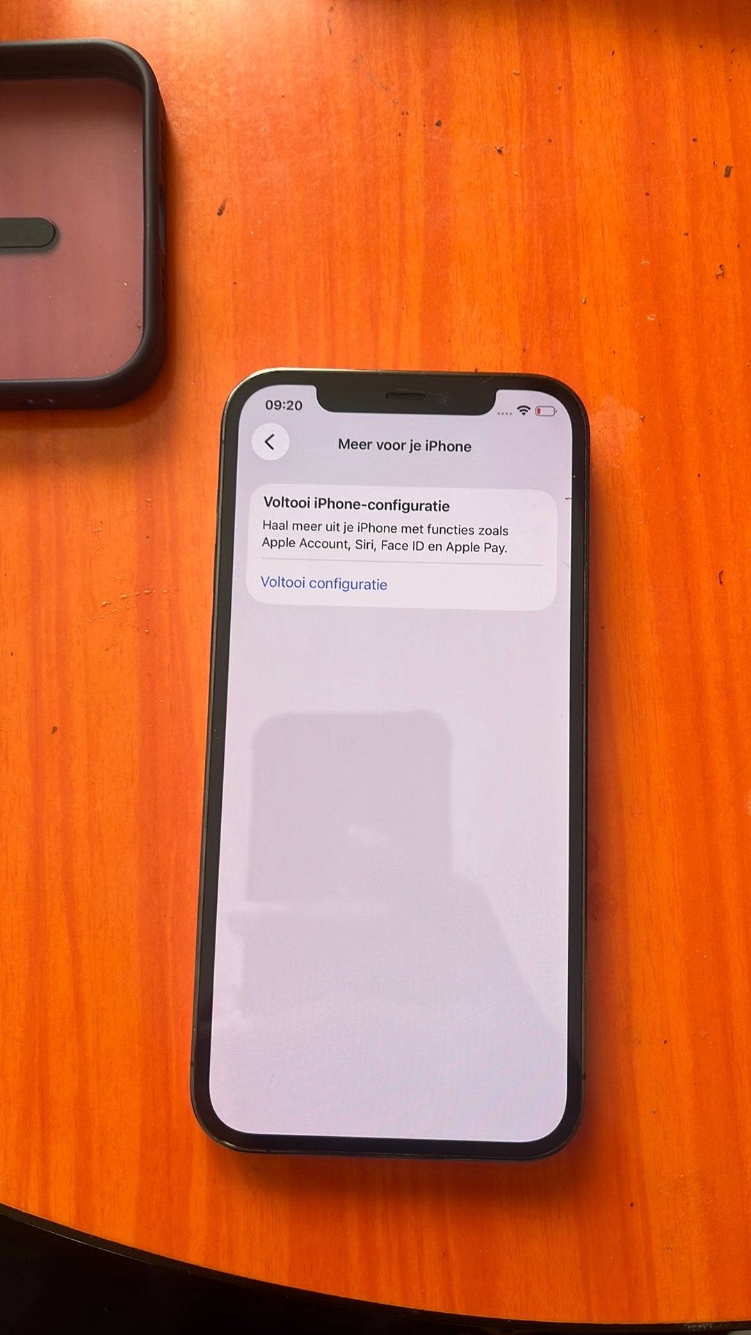 Iphone 12 pro + hoesje, Ophalen of Verzenden, Zo goed als nieuw, IPhone 12 Pro, Grijs