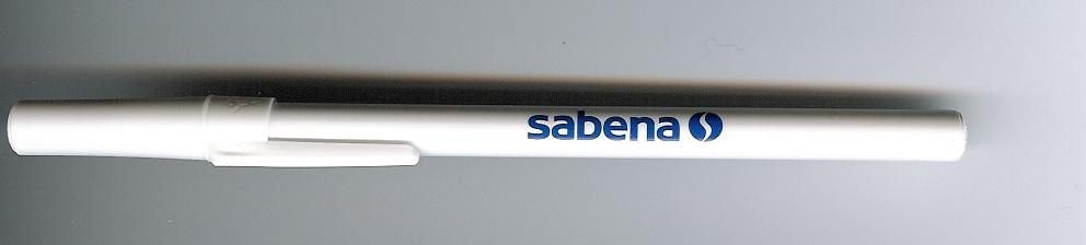 Stylo à bille original Sabena blanc Marque BiC (Espagne) #02, Divers, Ecriture, Neuf, Envoi