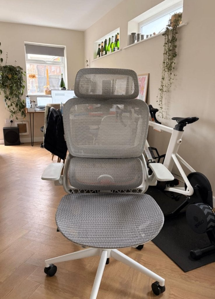 Chaise de bureau ergonomique avec appui-tête, Maison & Meubles, Enlèvement ou Envoi, Comme neuf, Chaise de bureau
