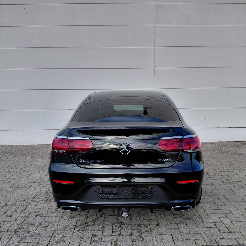 Mercedes-Benz GLC-Klasse 200 D 4MATIC Coupé AMG Line | Pano, Auto's, Automaat, Zwart, 120 kW, Bedrijf