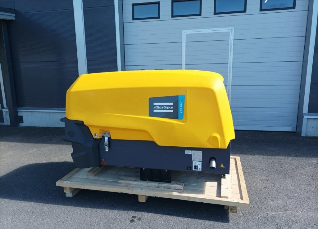 Atlas Copco XAS 88-7(mobiele compressor), Enlèvement