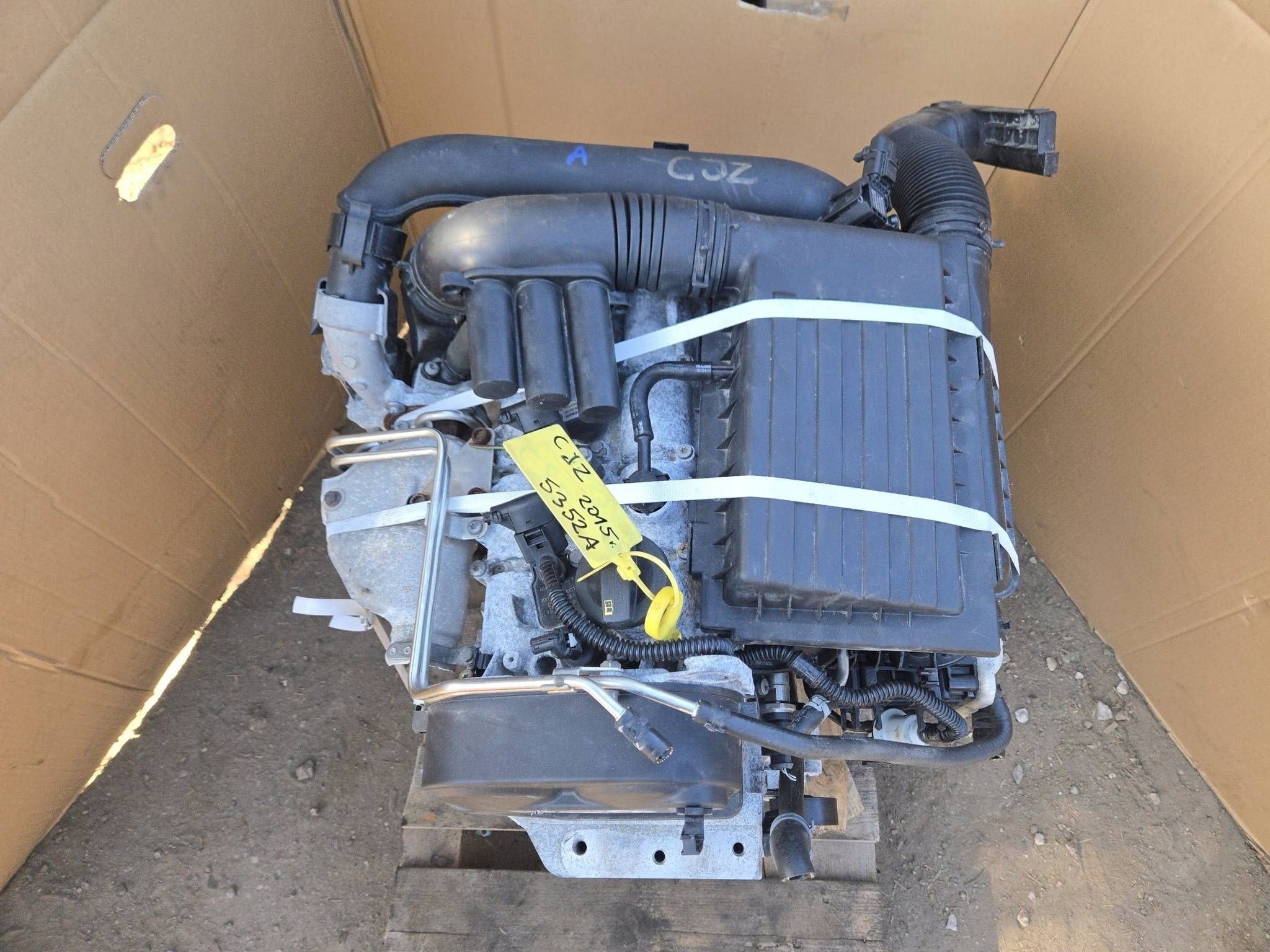 Moteur CJZA Complet GOLF VW LEON SKODA OCTAVIA AUDI SEAT A3, Autos : Pièces & Accessoires, Moteurs & Accessoires, Envoi, Utilisé