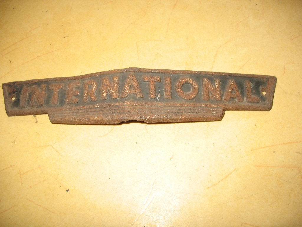International merkplaat, Ophalen, Gebruikt