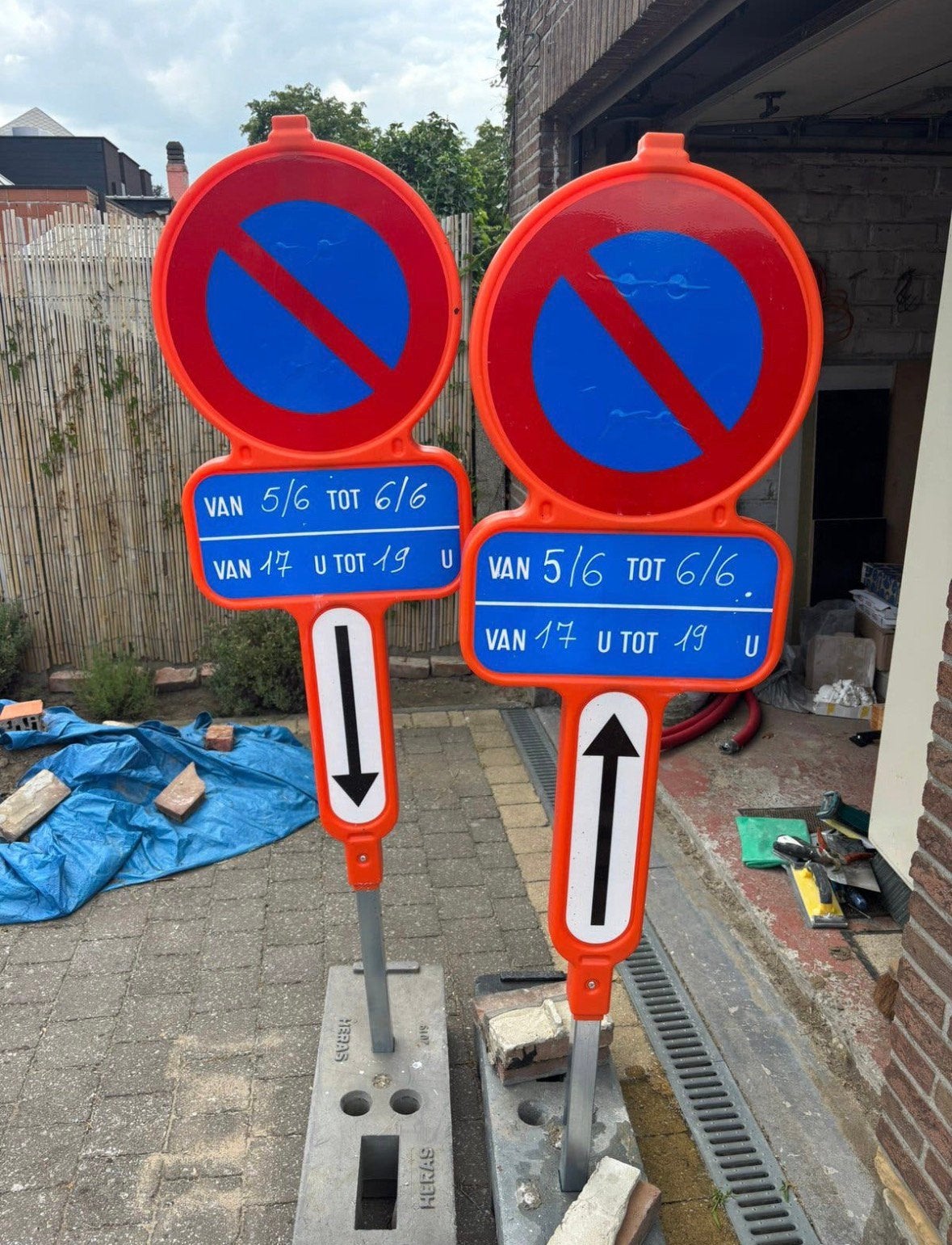 Parkeerverbodsborden, Enlèvement, Comme neuf