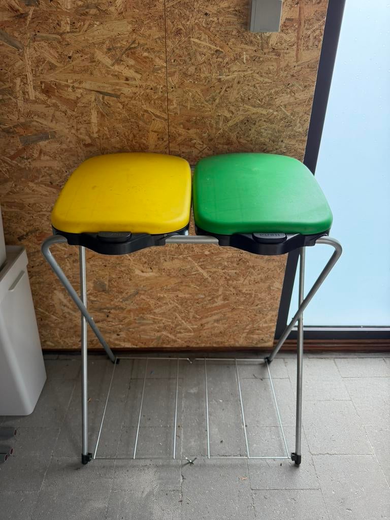 Artex - Tweevoudige vuiniszakhouder, Ophalen, Gebruikt