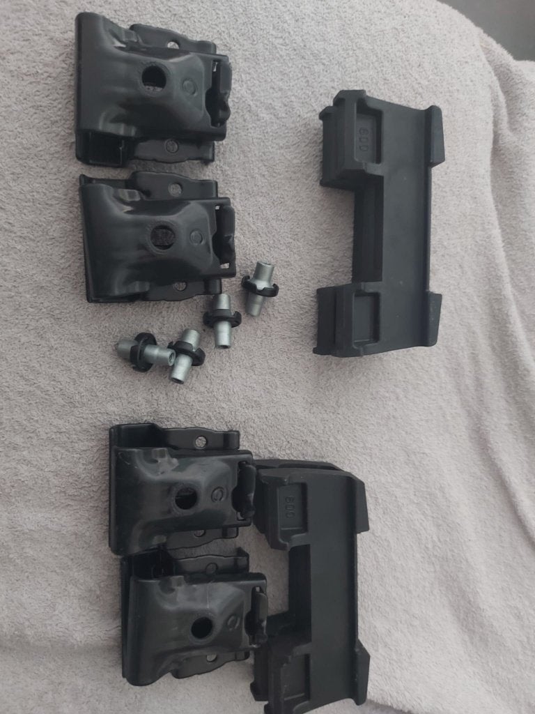Inbouwkit dakdragers Thule Volvo V60, Auto diversen, Dakdragers, Ophalen of Verzenden, Zo goed als nieuw