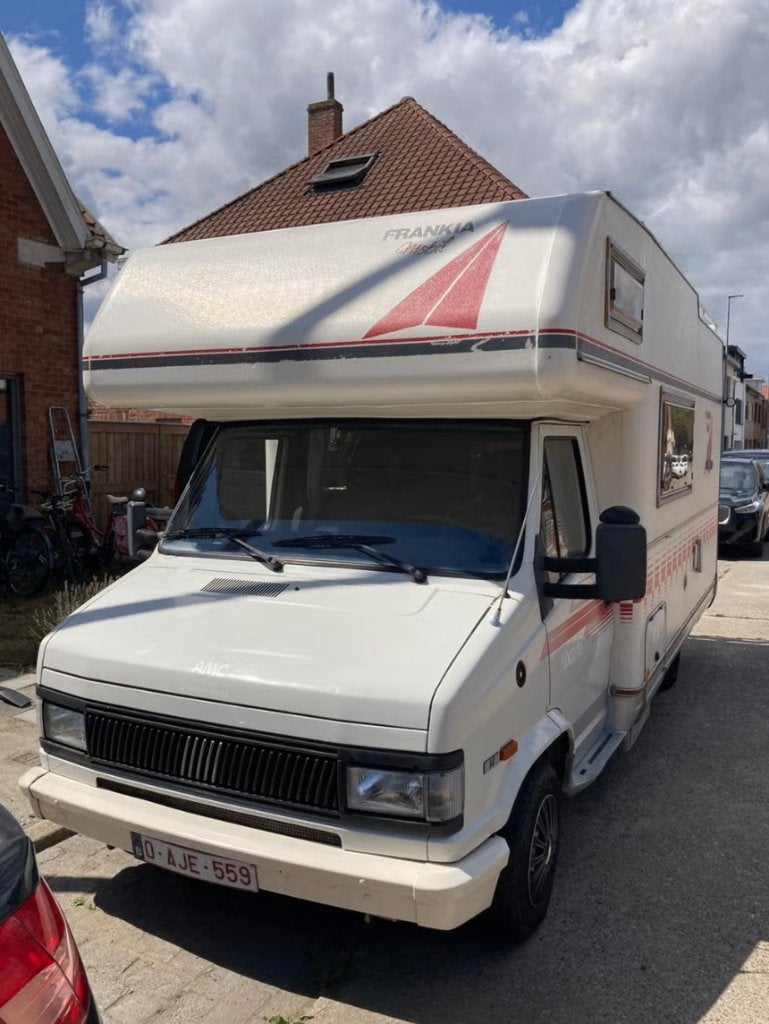 Fiat Ducato Frankia mobilhome, Enlèvement, Utilisé