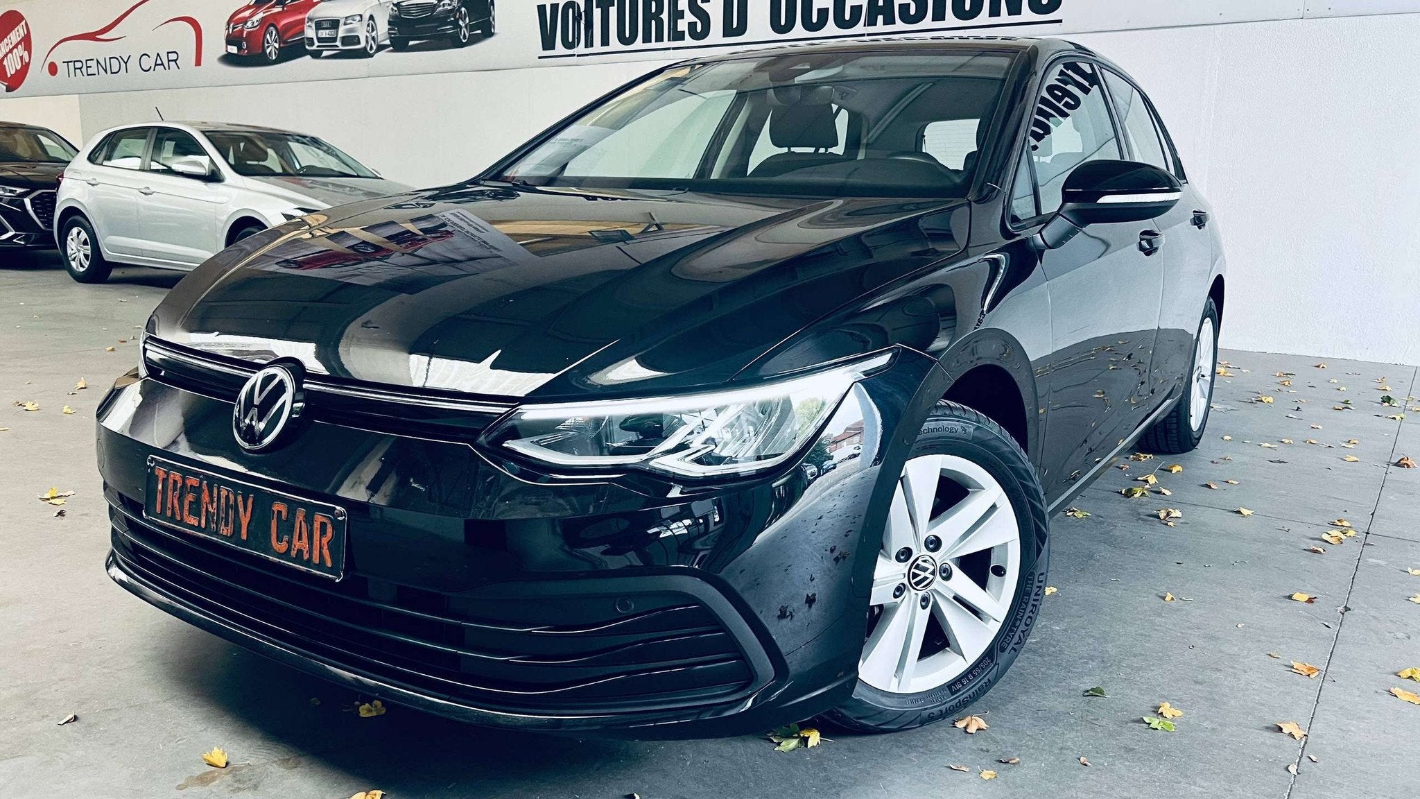 Volkswagen Golf Golf 1.0 eTSI Life DSG+CARPLAY+CAMERA+ACC+CA, Autos, Achat, Entreprise, Volant multifonction, Noir