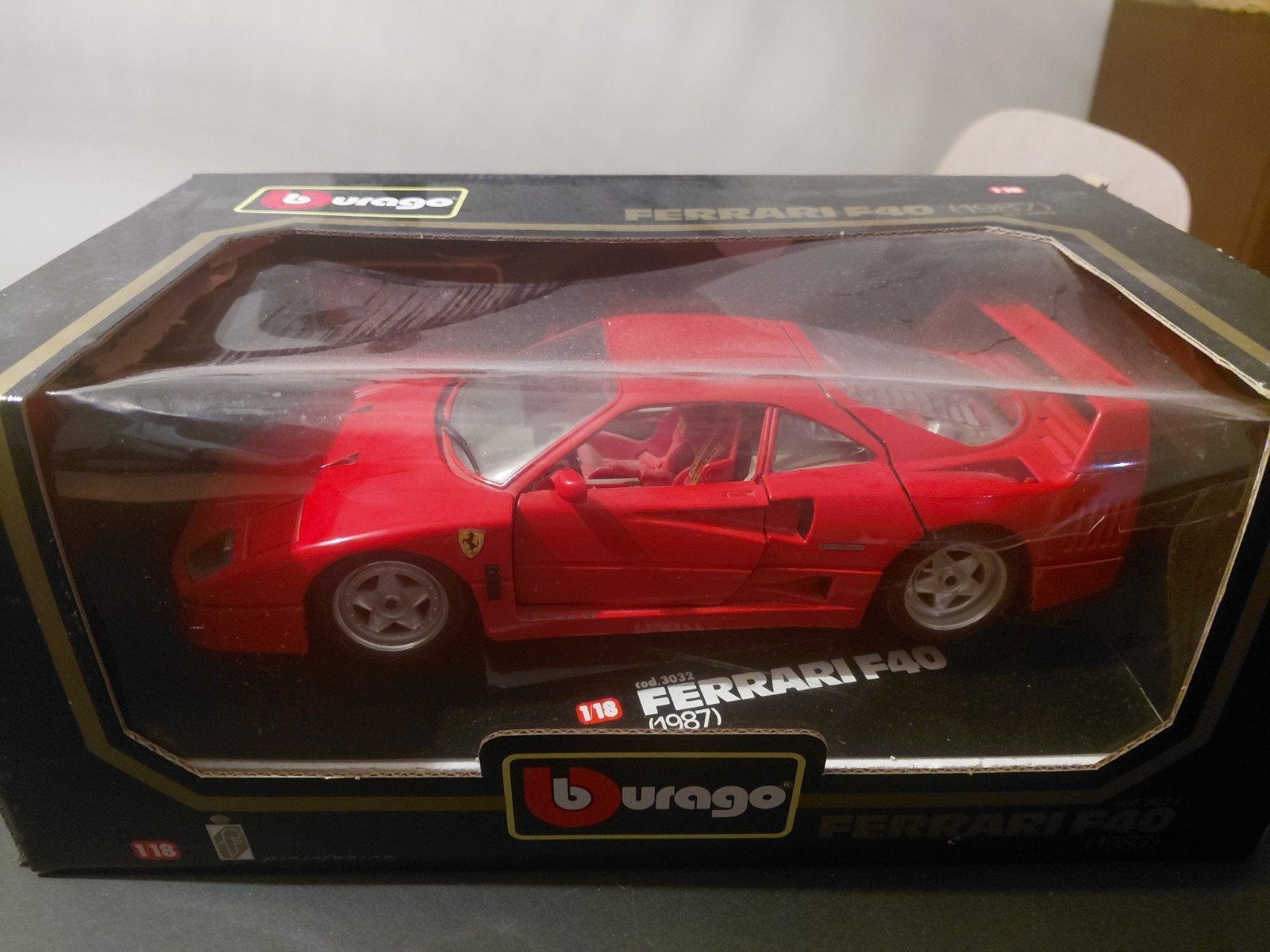 Burago - Ferrari F40, Enlèvement ou Envoi, Burago