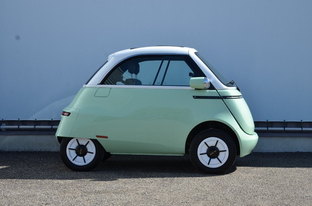 Microlino- 11kWh/177km range- 90km/h- Nieuw- 11500+BTW, Autos, Achat, Entreprise, 2 places, 2 portes