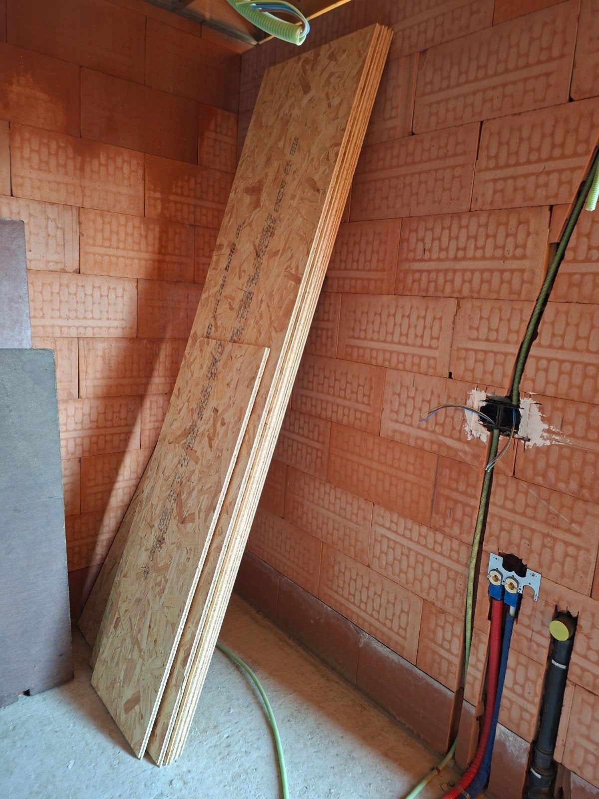 4x OSB platen, Ophalen