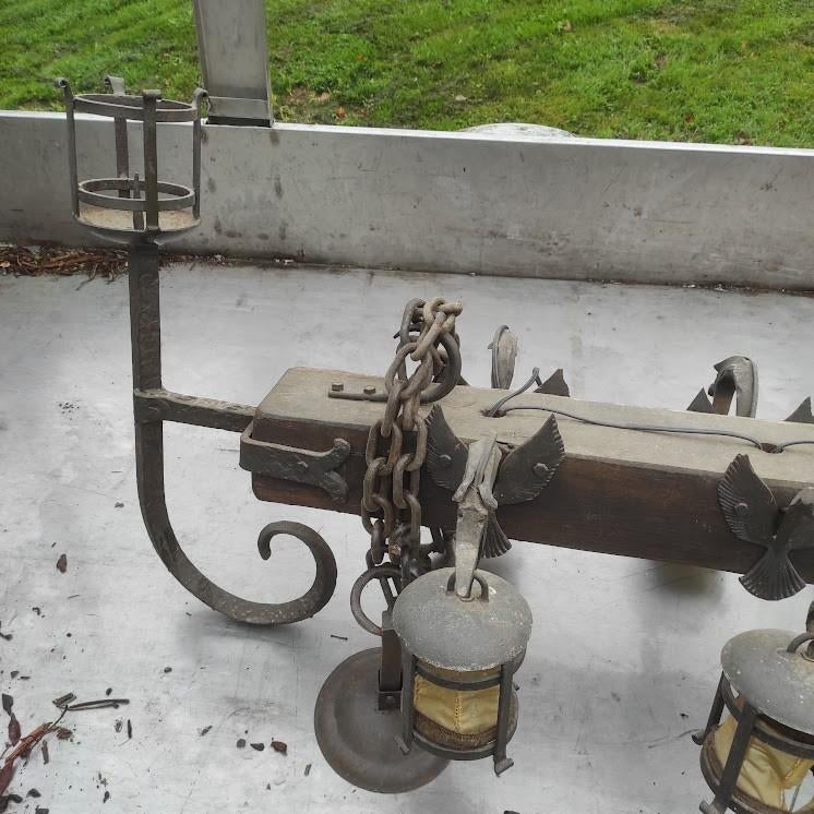 luster antiek, Ophalen, Gebruikt, Hout, Antiek , mysterieus