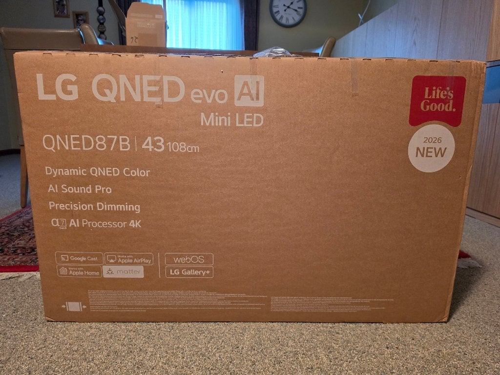 LG QNED TV, Audio, Tv en Foto, Televisies, Ophalen, LED, 50 Hz, Zo goed als nieuw