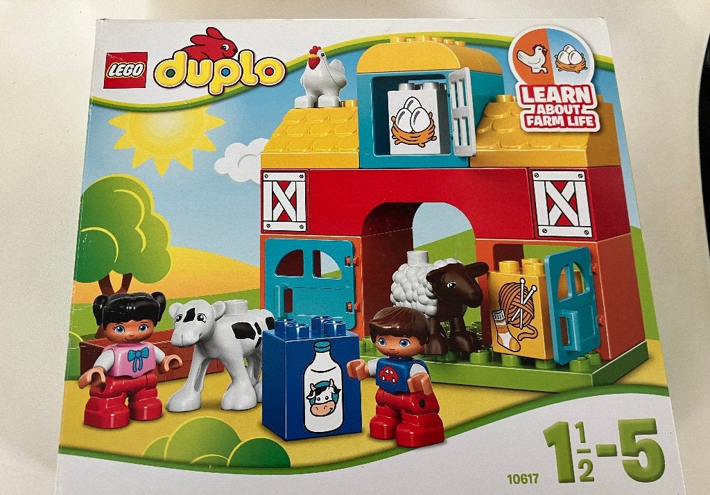 duplo blokken de boerderij, Kinderen en Baby's, Speelgoed | Duplo en Lego, Ophalen, Gebruikt, Inclusief doos, Duplo
