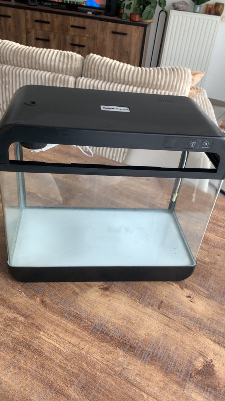 Aquaimpact aquarium, Dieren en Toebehoren, Vissen | Aquaria en Toebehoren, Ophalen, Zo goed als nieuw