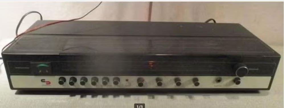Prima retro Versterker-Receiver van Schneider, Ophalen of Verzenden, Audio en Video