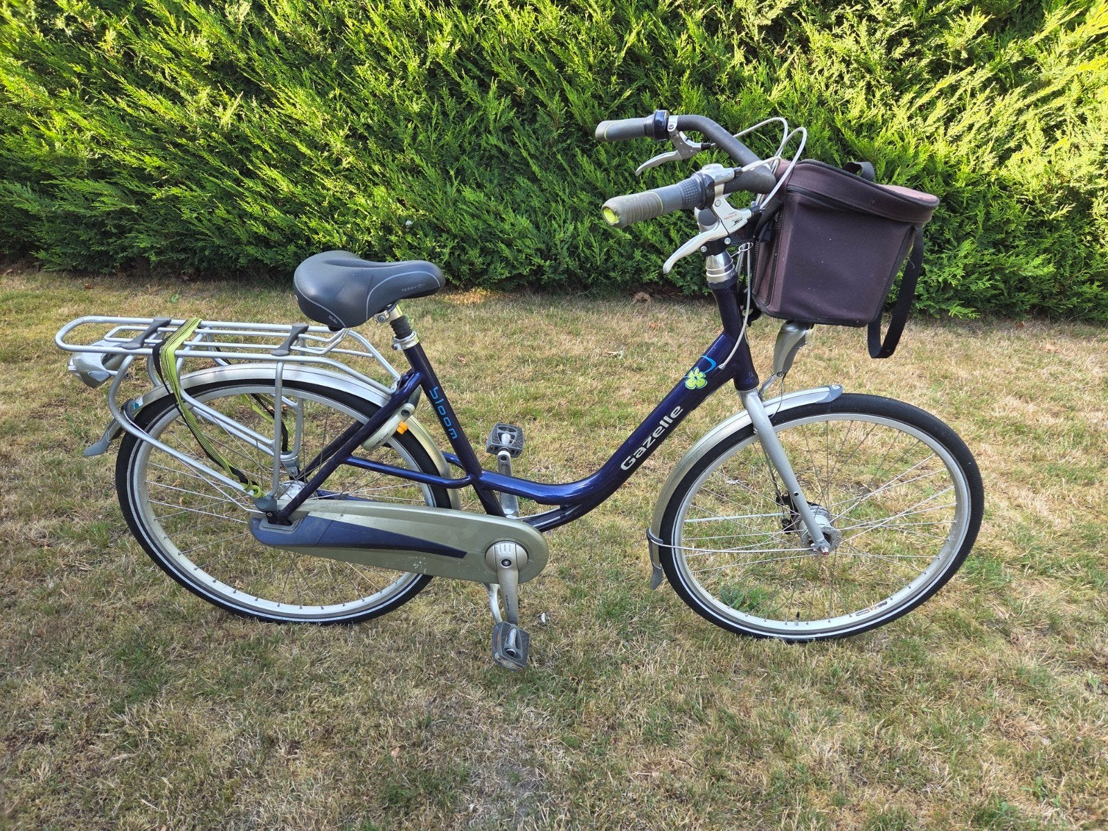 Fiet Gazelle Bloom, Fietsen en Brommers, Ophalen, Mandje, 0 zitjes, Schijfrem