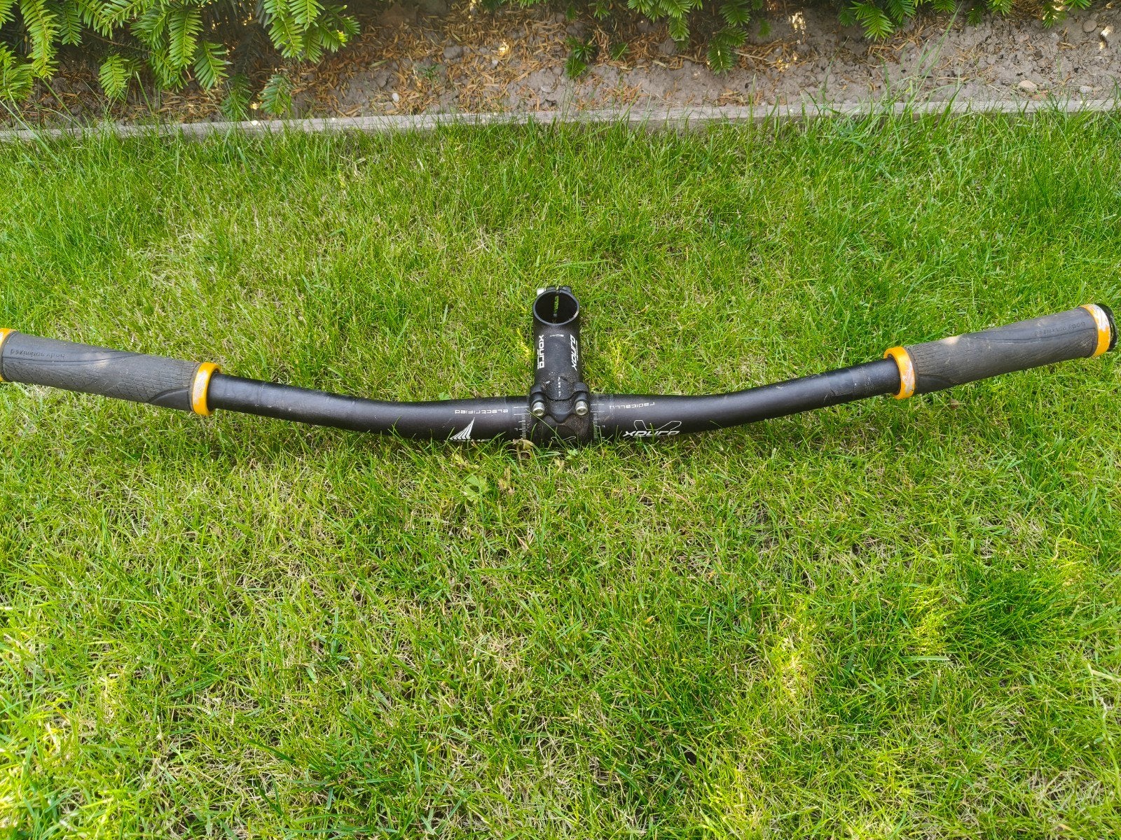 Mtb stuur met stuurpen 90mm, Fietsen en Brommers, Gebruikt, Stuur, Ophalen of Verzenden, Aluminium