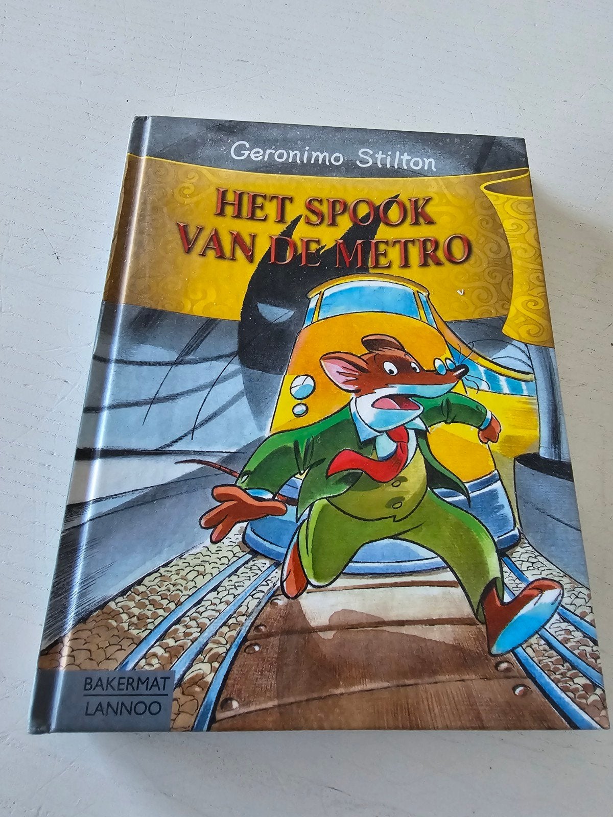 Het spook van de metro Geronimo Stilton, Ophalen of Verzenden